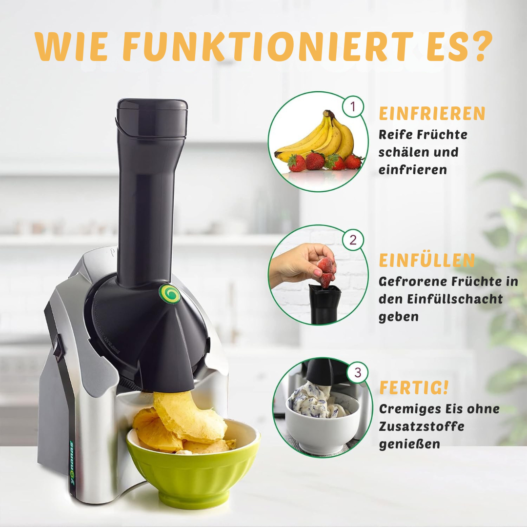 Natur-Eiscreme-Maschine